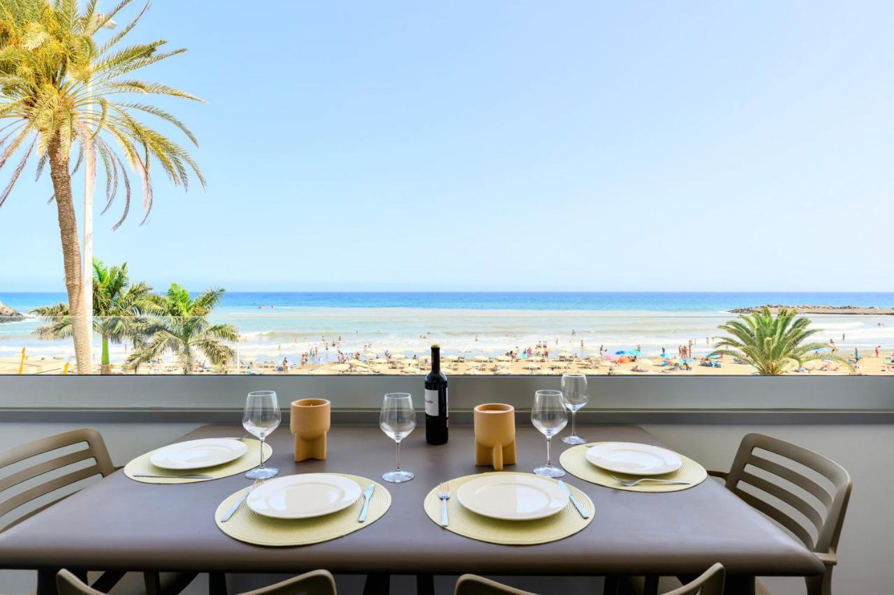 Charming 2 Bedroom Retreat With Beachfront Views San Bartolome de Tirajana  Exterior photo
